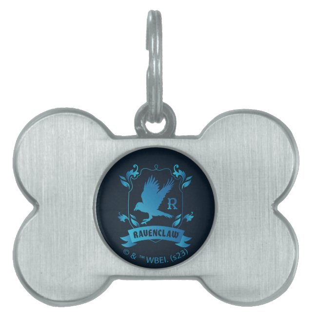 Médaillons Pour Animaux Domestiques Cimier de maison ORNÉ RAVENCLAW™ (Devant)