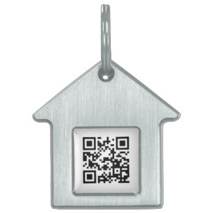Médaillons Pour Animaux Domestiques Code QR personnalisable