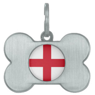 Médaillons Pour Animaux Domestiques Drapeau anglais