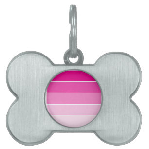 Médaillons Pour Animaux Domestiques Échantillons de peinture rose vif