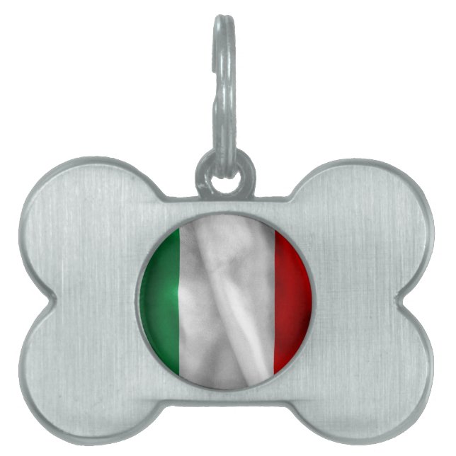 Médaillons Pour Animaux Domestiques Étiquette de l'animal de compagnie d'Italie (Devant)