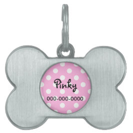 Médaillons Pour Animaux Domestiques Étiquette d'identification d'animal familier de