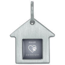 Étiquette d'identification personnalisée pour chie