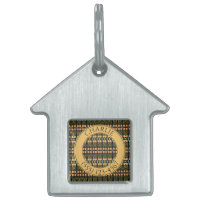 Étiquette pour animal de compagnie PET LOVE House 