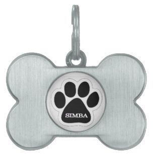Médaillons Pour Animaux Domestiques Étiquette Simba