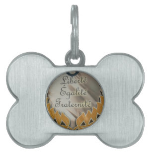 Médaillons Pour Animaux Domestiques Fraternité pour l'égalité de liberté.png