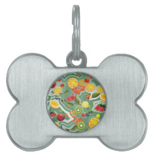 Médaillons Pour Animaux Domestiques Fruits mixtes 7