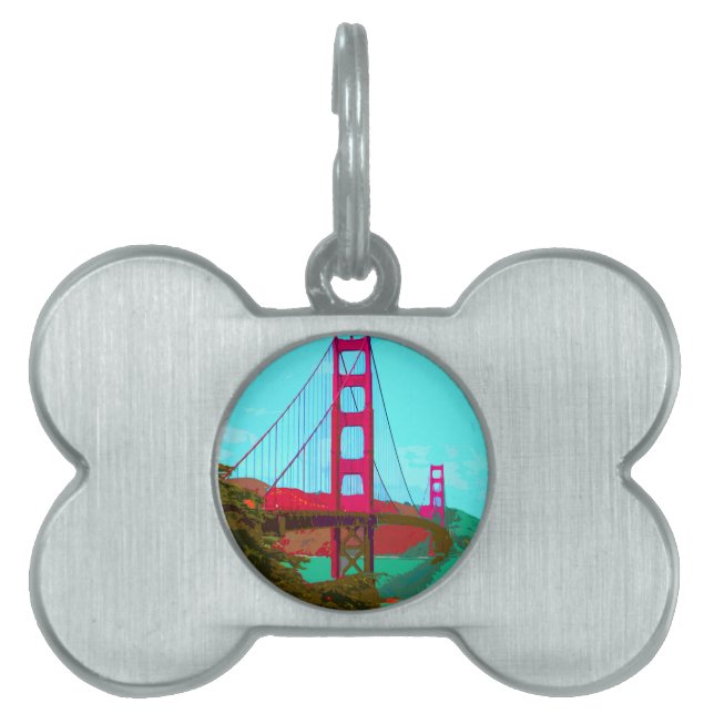 Médaillons Pour Animaux Domestiques Golden_Gate_Bridge_2015_0422 (Devant)