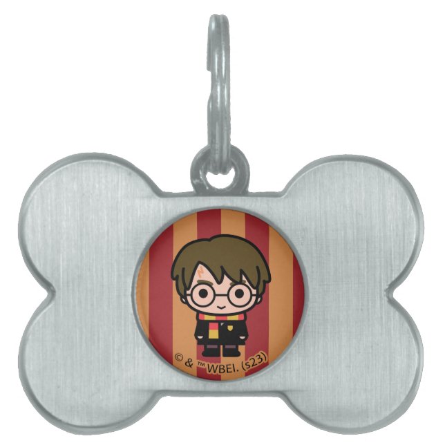 Médaillons Pour Animaux Domestiques Harry Potter Cartoon Caractère Art (Devant)