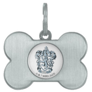 Médaillons Pour Animaux Domestiques Harry Potter   Gryffindor Crest Blue