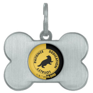 Médaillons Pour Animaux Domestiques Harry Potter HUFFLEPUFF™ Caractéristiques graphi