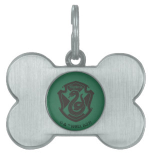 Médaillons Pour Animaux Domestiques Harry Potter Slytherin House Pride Crest