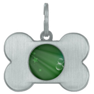Médaillons Pour Animaux Domestiques Irlande Green Motif Art Peace Love Destiny