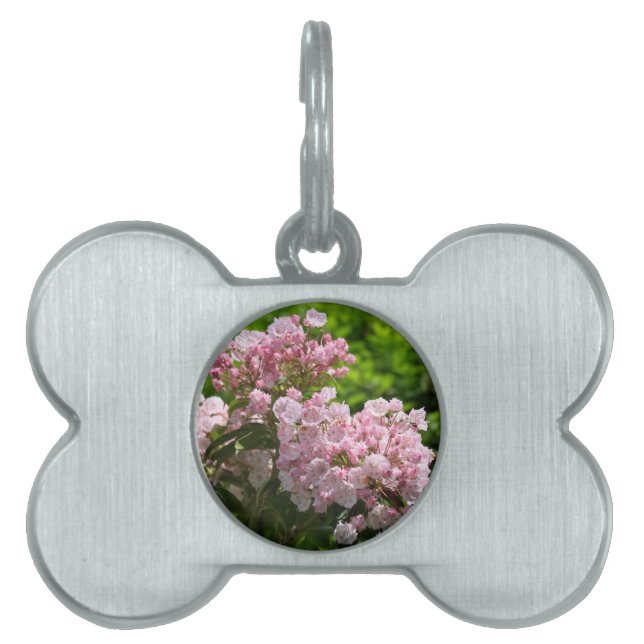 Médaillons Pour Animaux Domestiques Jolies fleurs de laurier rose (Devant)