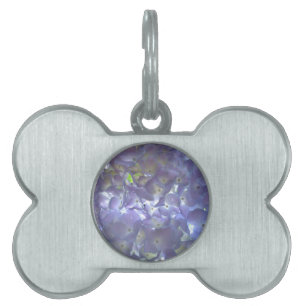 Médaillons Pour Animaux Domestiques Lavender Hydrangeas fleurs violettes