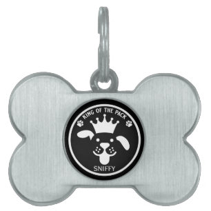 Médaillons Pour Animaux Domestiques Le Roi Du Chien De Pack