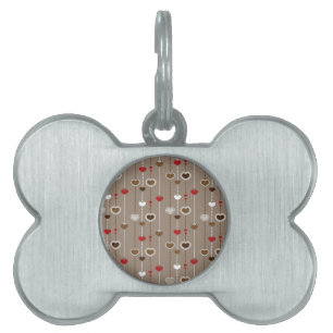 Médaillons Pour Animaux Domestiques Motif de coeur 29