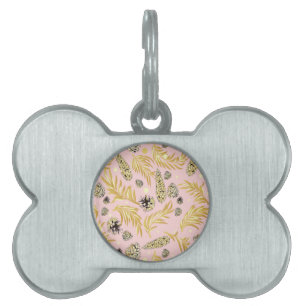 Médaillons Pour Animaux Domestiques Motif de Noël, Pine Snow 4