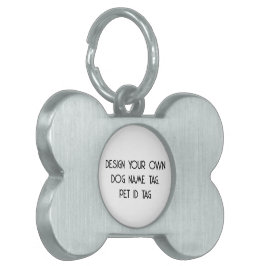 Médaillons Pour Animaux Domestiques Nom du chien Tags, Créer votre propre cadeau de No