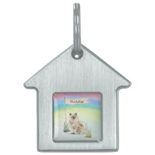 Médaillons Pour Animaux Domestiques Nom personnalisé Ragdoll Chat Pet