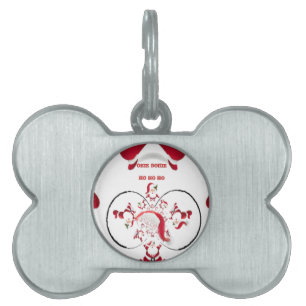 Médaillons Pour Animaux Domestiques Oki Dokie Père Noël !