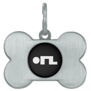 Médaillons Pour Animaux Domestiques ORZ Emoticon Kaomoji Emoji