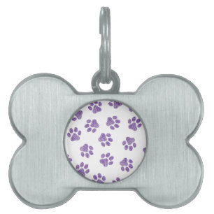 Médaillons Pour Animaux Domestiques Patrouilles de Doodle, Paws de Chien, Paws De Purp