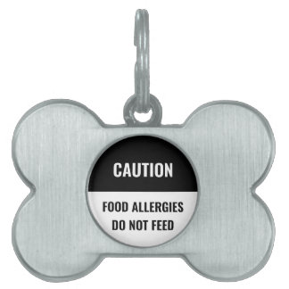 Médaillons Pour Animaux Domestiques Personnaliser, personnaliser le chien blanc noir N