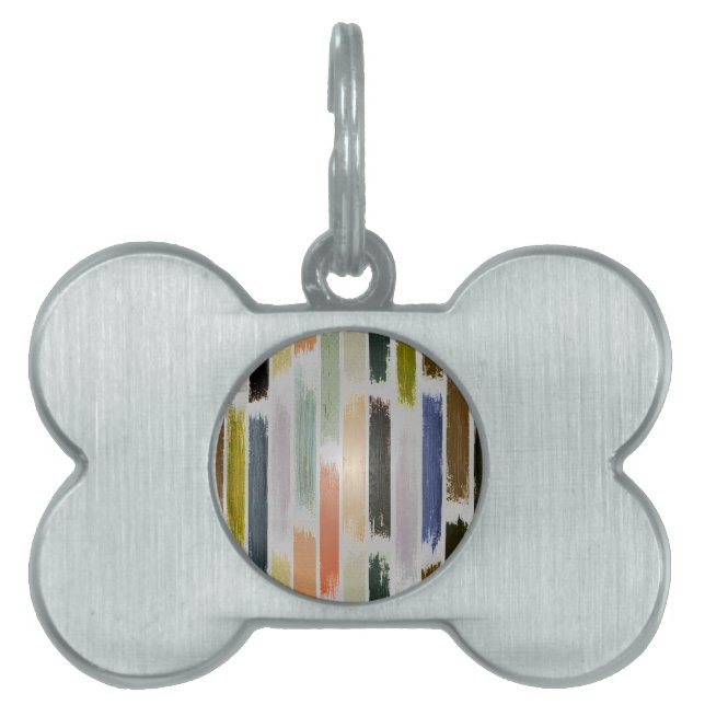 Médaillons Pour Animaux Domestiques Pluie de couleurs 5 (Devant)
