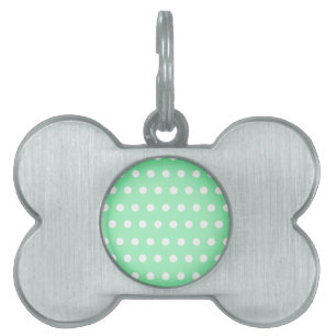 Médaillons Pour Animaux Domestiques Poka vert