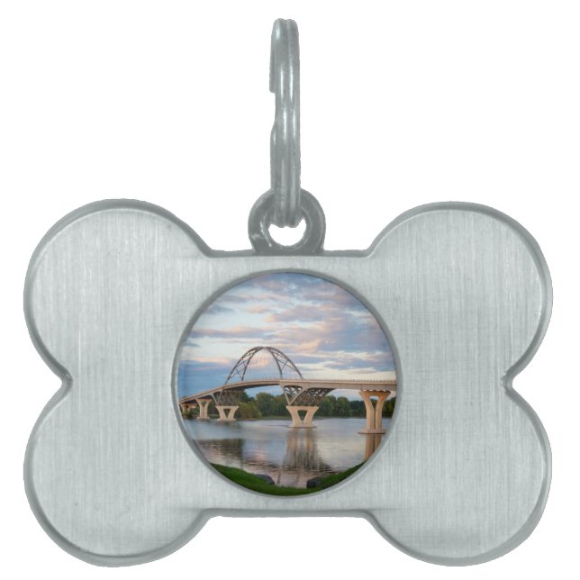 Médaillons Pour Animaux Domestiques Pont Champlain (Devant)