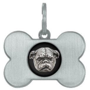 MÉDAILLONS POUR ANIMAUX DOMESTIQUES PORTRAITS DE CHIEN DE MINIATURE VICTORIENNE