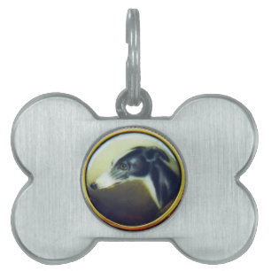 MÉDAILLONS POUR ANIMAUX DOMESTIQUES PORTRAITS DE CHIENS VICTORIENS MINIATURE