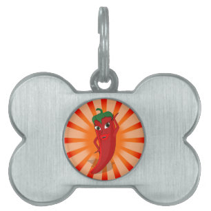 Médaillons Pour Animaux Domestiques Red Pepper Superstar