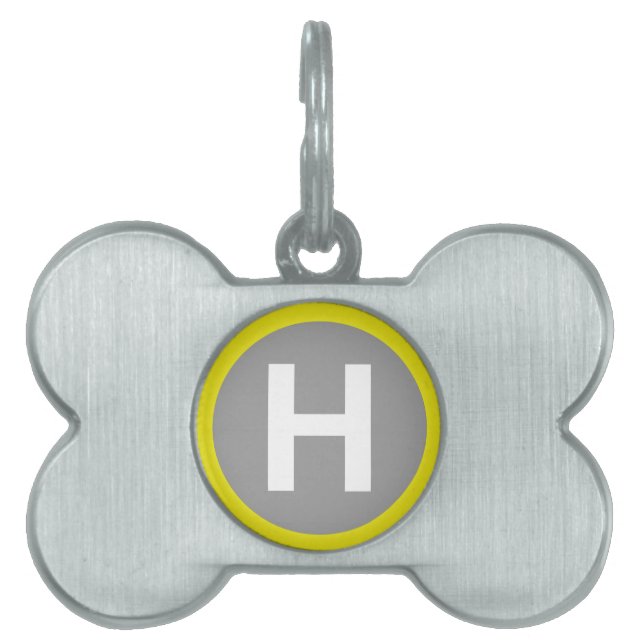 Médaillons Pour Animaux Domestiques SIGNE Helipad (Devant)