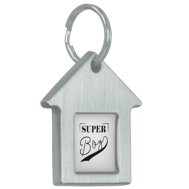 Médaillons Pour Animaux Domestiques Super Boy (Devant gauche)