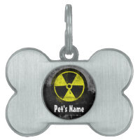 Symbole radioactif Grunge