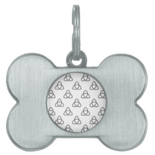 Médaillons Pour Animaux Domestiques Symbole Triquetra Vesica