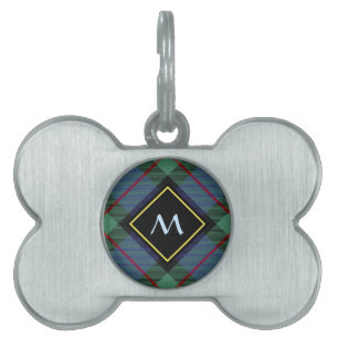 Médaillons Pour Animaux Domestiques Tartan du clan MacLaren