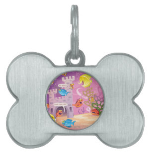 Médaillons Pour Animaux Domestiques Temps vers Compte-Sous la mer