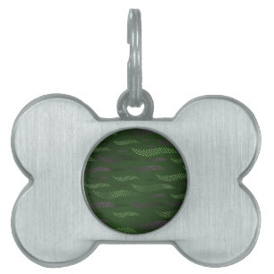 Médaillons Pour Animaux Domestiques Vagues Tigre (motif stylisé) 5