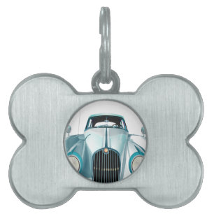 Médaillons Pour Animaux Domestiques voiture voiture vintage