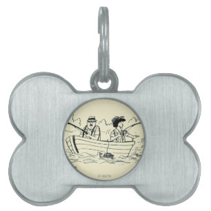 Médaillons Pour Animaux Domestiques Voyage de pêche