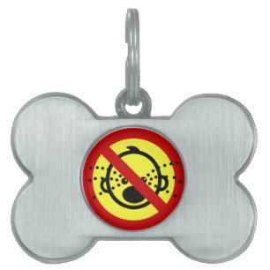 Médaillons Pour Animaux Domestiques VOYAGE NO Cry Baby ⚠ Aéroport thaïlandais ⚠