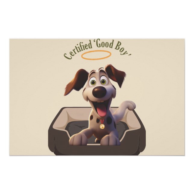 Medal winning 'Good Boy' Poster (Vorderseite)