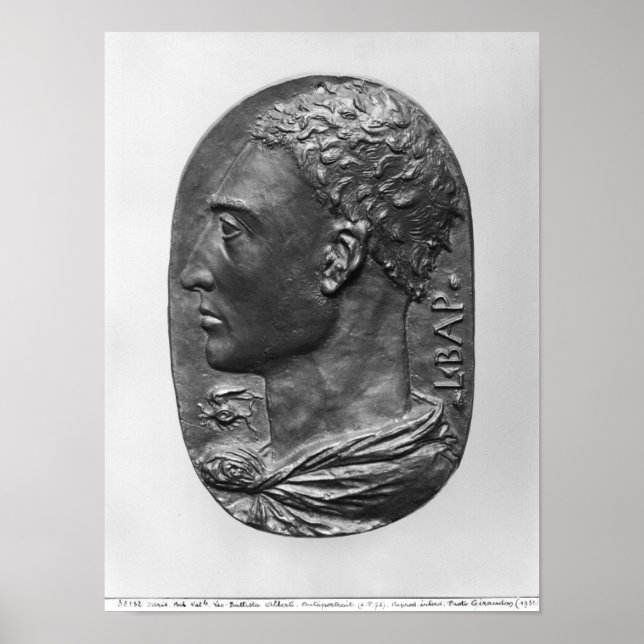 Medallion Self Portrait Poster (Vorne)