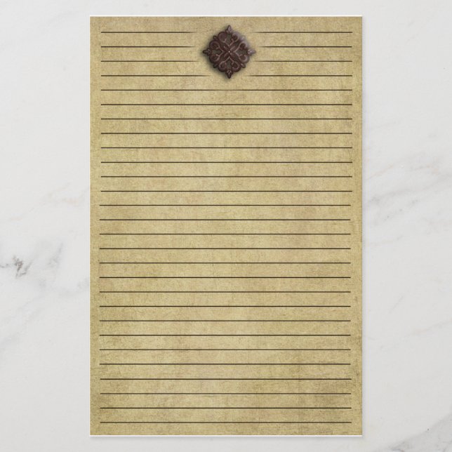 Medallion-Stationierung Briefpapier (Vorderseite)