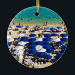 Medano Beach, Cabo San Lucas, Keramik Keramik Ornament<br><div class="desc">Der Medano Beach ist der wichtigste,  sichere und beliebteste Badestrand von Cabo San Lucas. Mit warmen Sand,  vielen Leuten,  Sonnenschirmen und wunderschönen Ausblicken,  ist dies der Ort,  wo Sie sich in der Sonne amüsieren können.</div>