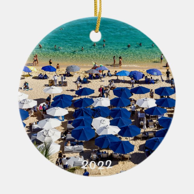 Medano Beach, Cabo San Lucas, Keramik Keramik Ornament (Vorne)