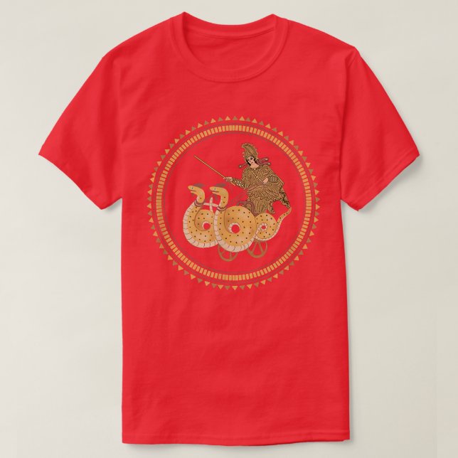 Medea in ihrem Chariot T-Shirt (Design vorne)